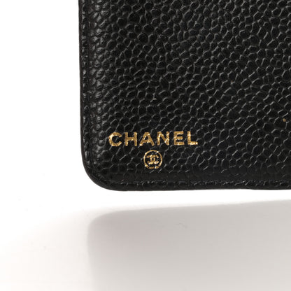 Chanel Caviar CC Small Ring Agenda Planner Black 6 of 12