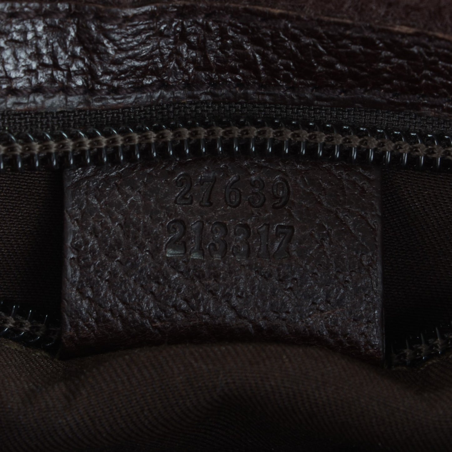 GG Monogram Web Messenger Crossbody Bag Dark Brown