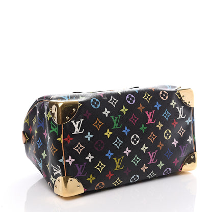 Louis Vuitton Monogram Multicolor Speedy 30 Black 3 of 17
