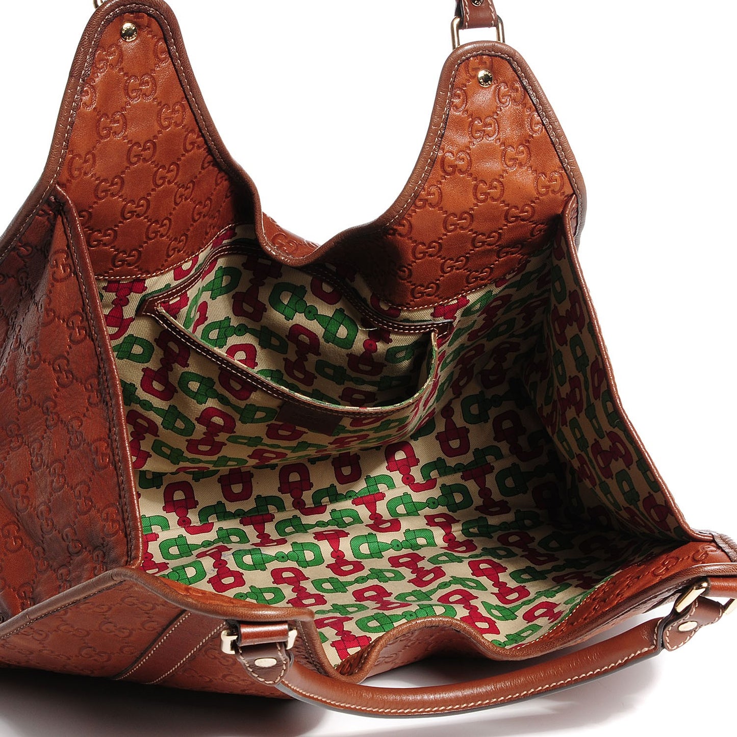 Guccissma Large Joy Shoulder Bag Brown