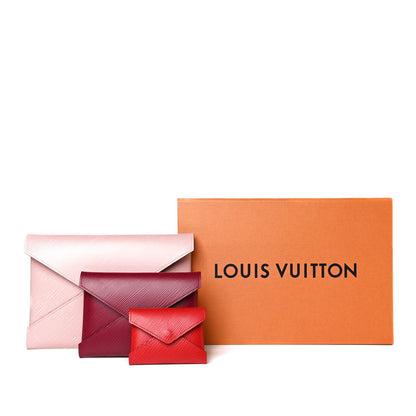 Louis Vuitton Epi Kirigami Pochette Set Rose Ballerine Fuchsia Coquelicot 10 of 10