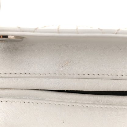 Christian Dior Lambskin Cannage Medium Lady Dior White 16 of 17