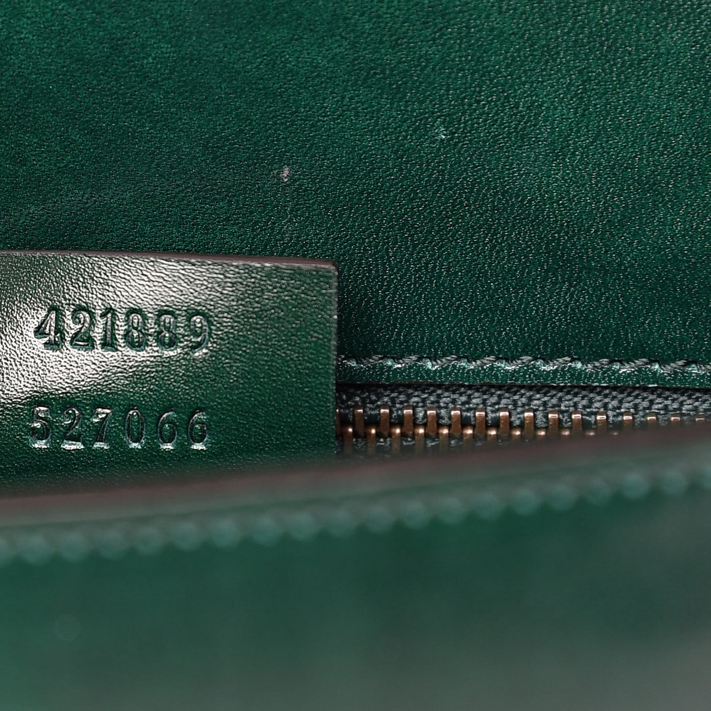 Tuscany Lux Calfskin Web GG Marmont Shoulder Bag Verde