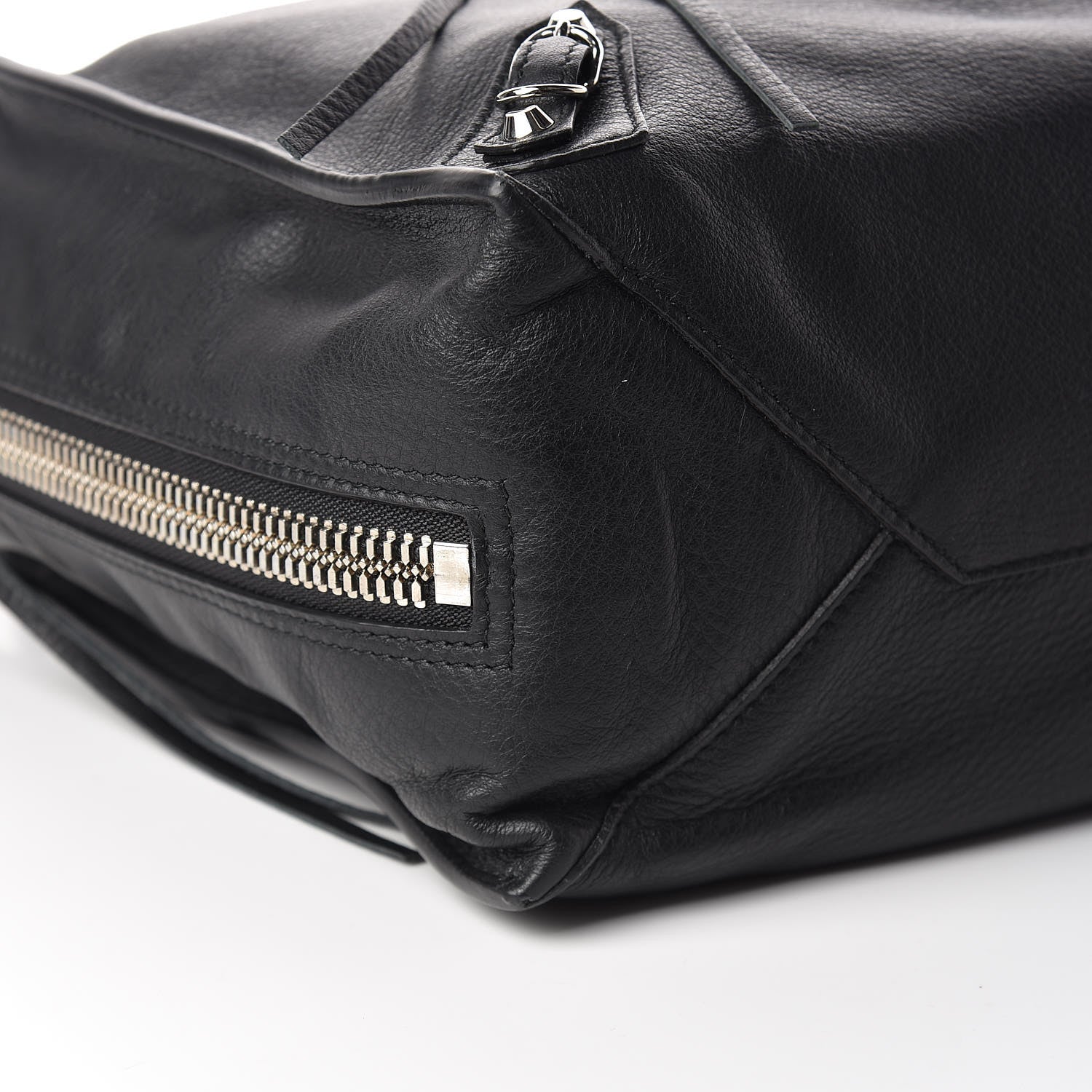 Balenciaga Veau Papier B4 Zip Around Tote Black 9 of 10