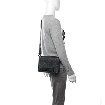 Louis Vuitton Monogram Eclipse Steamer Messenger 2 of 9