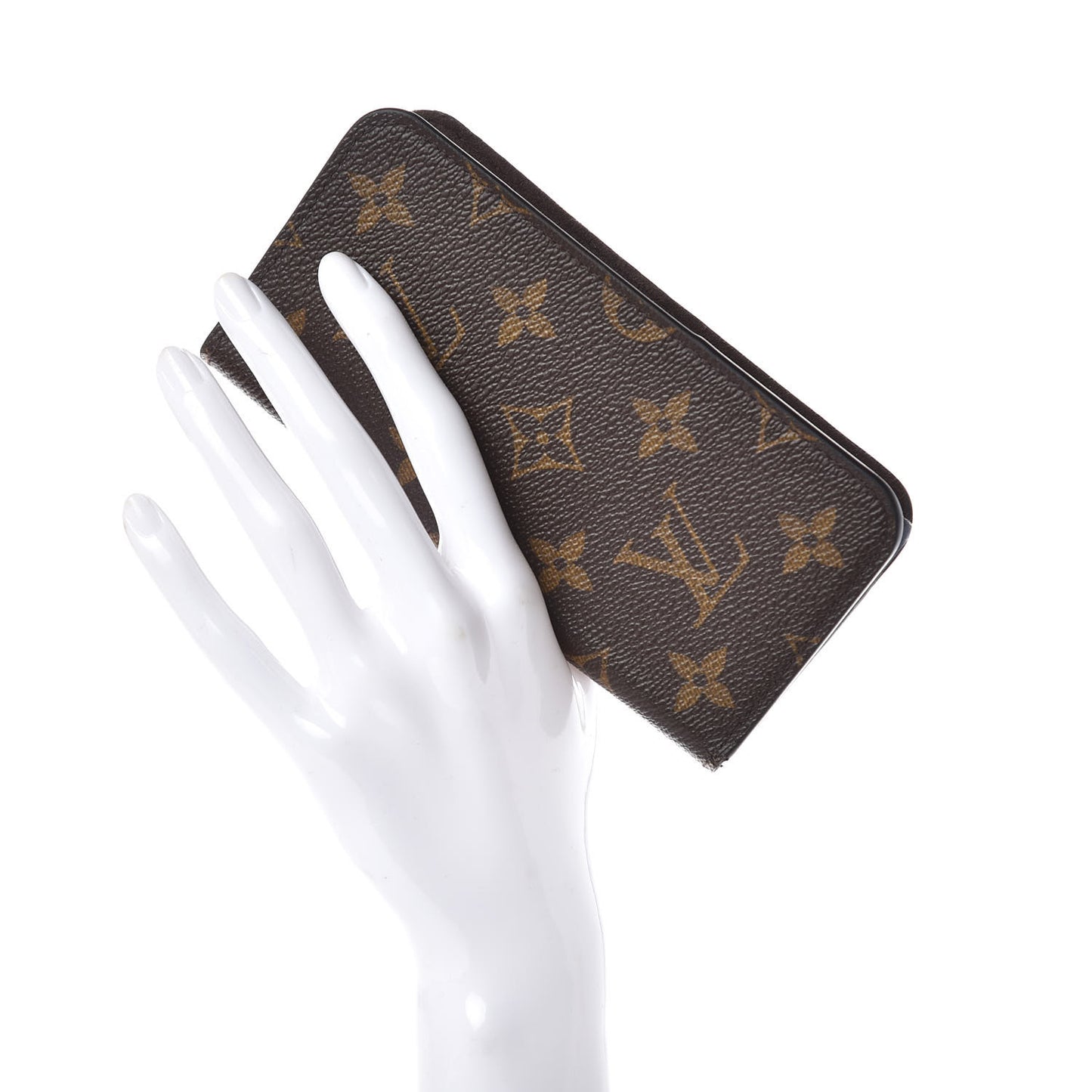 Monogram iPhone X Folio Case