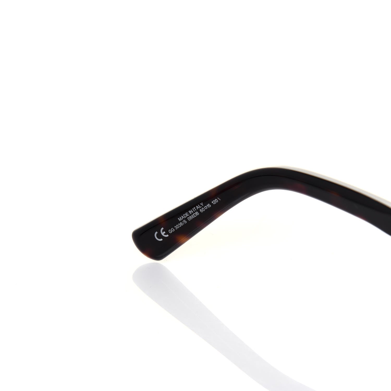 Gucci Acetate Sunglasses GG 3036/S Tortoise 5 of 7