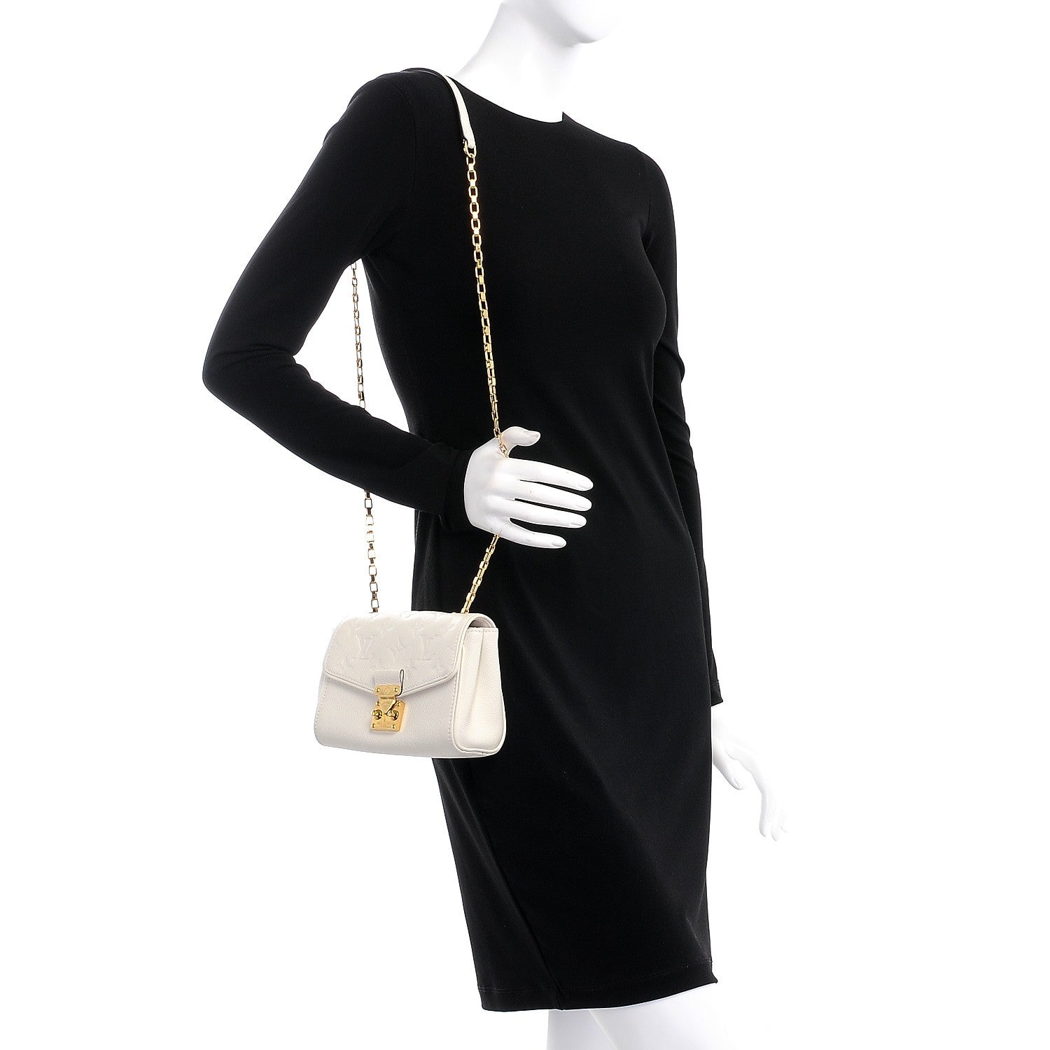 Louis Vuitton Empreinte Saint Germain BB Ivory Ivory 2 of 8