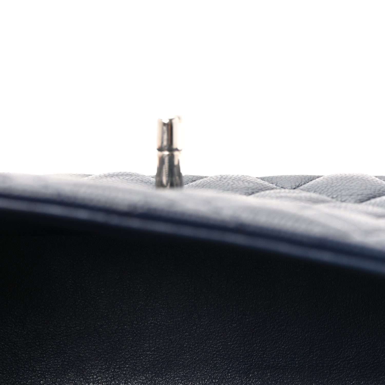 Chanel Caviar Quilted Mini Square Flap Navy 5 of 10
