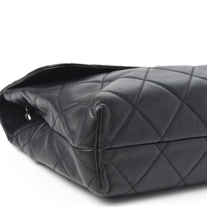 Chanel Calfskin Quilted In The Business Flap Bag Black 5 of 10