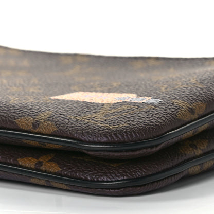 Louis Vuitton Monogram World Tour Double Zip Pochette 8 of 9