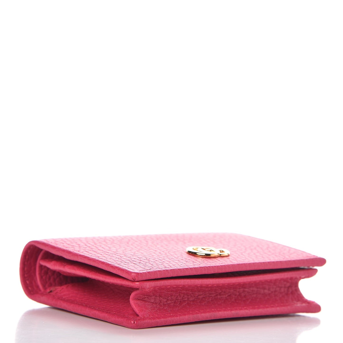 Dollar Calfskin GG Marmont Card Case Box Pink