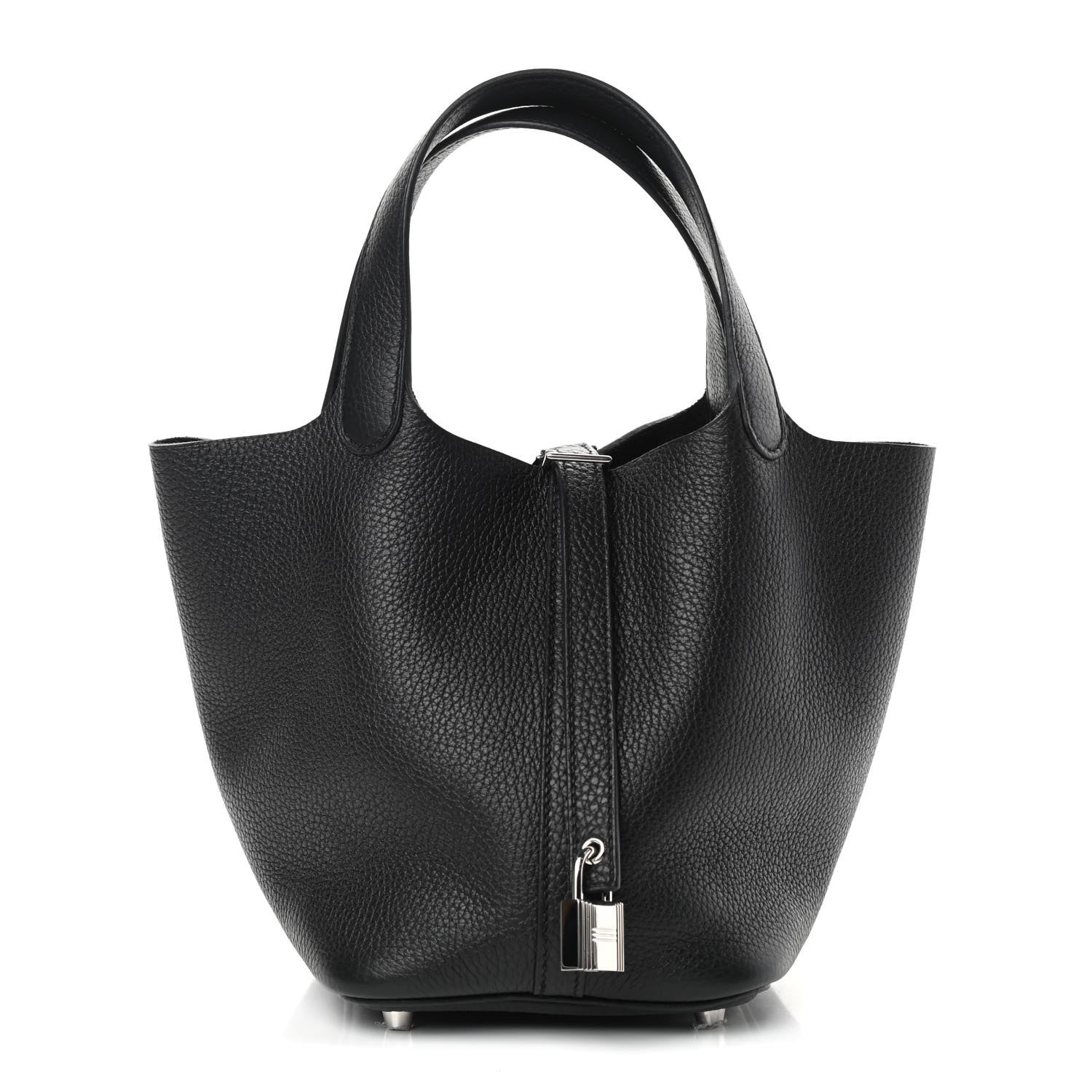 Hermes Taurillon Clemence Picotin Lock 18 PM Black 1 of 9