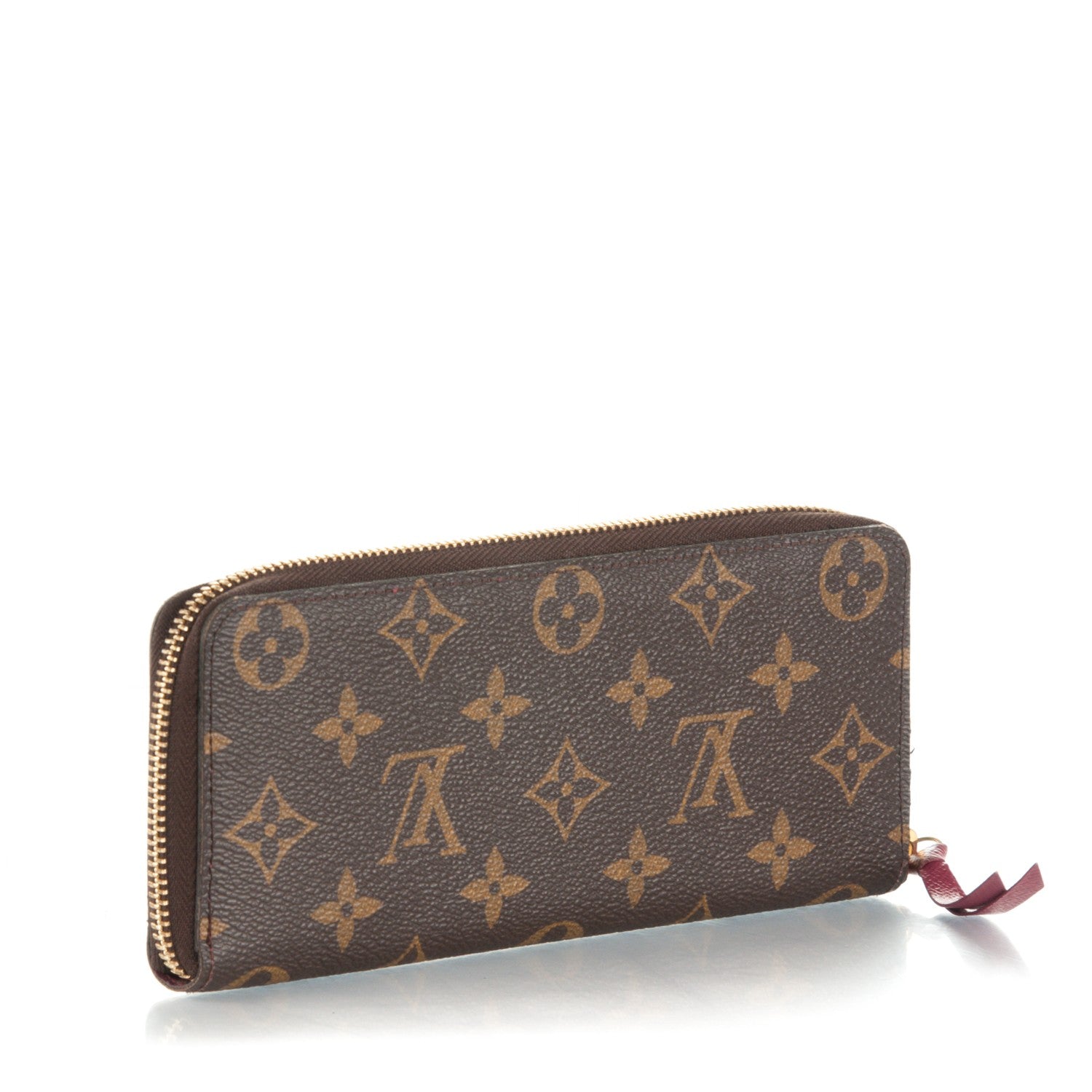 Louis Vuitton Monogram Clemence Wallet Fuchsia 3 of 7