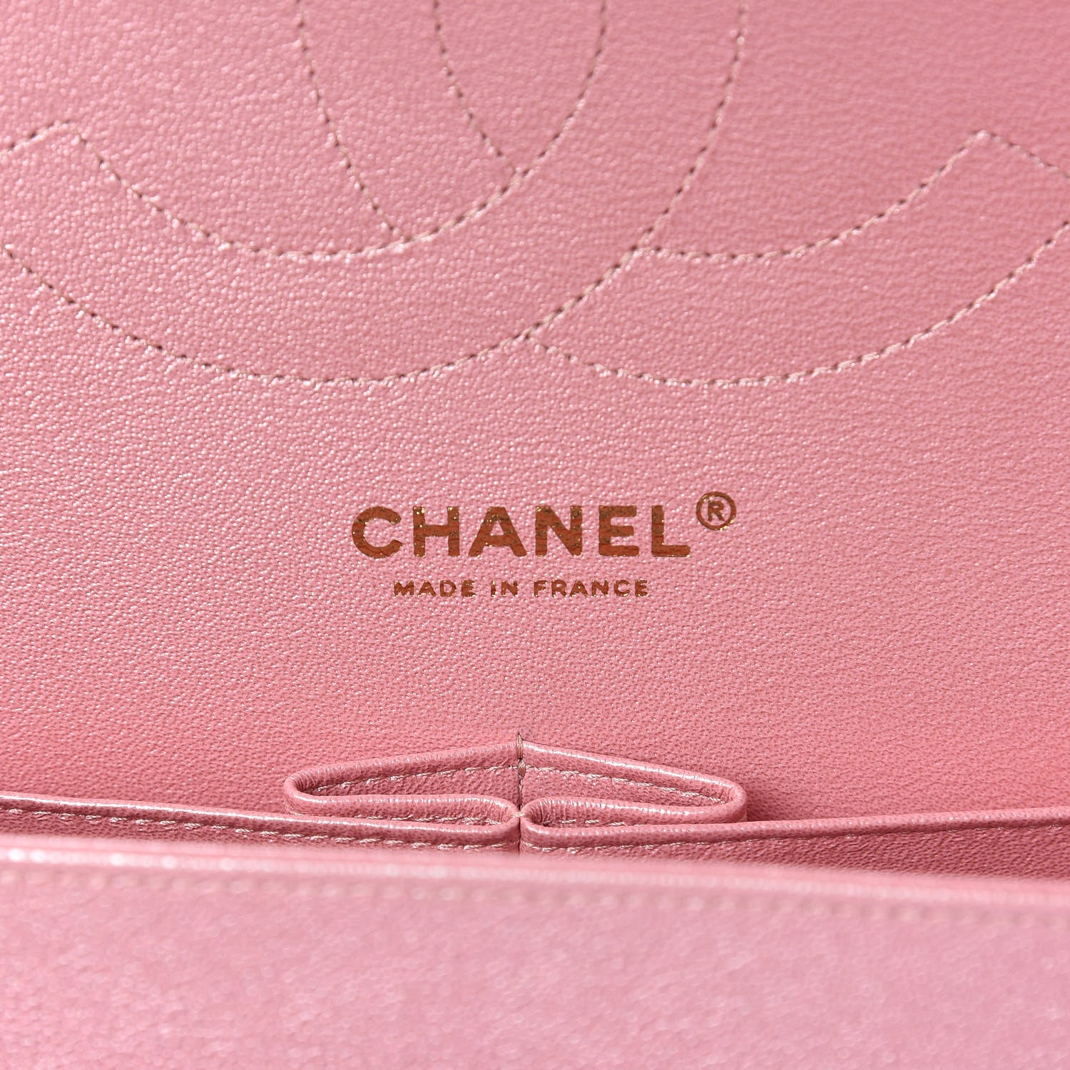 Chanel Iridescent Caviar Quilted Jumbo Double Flap Rose Pink 6 of 11