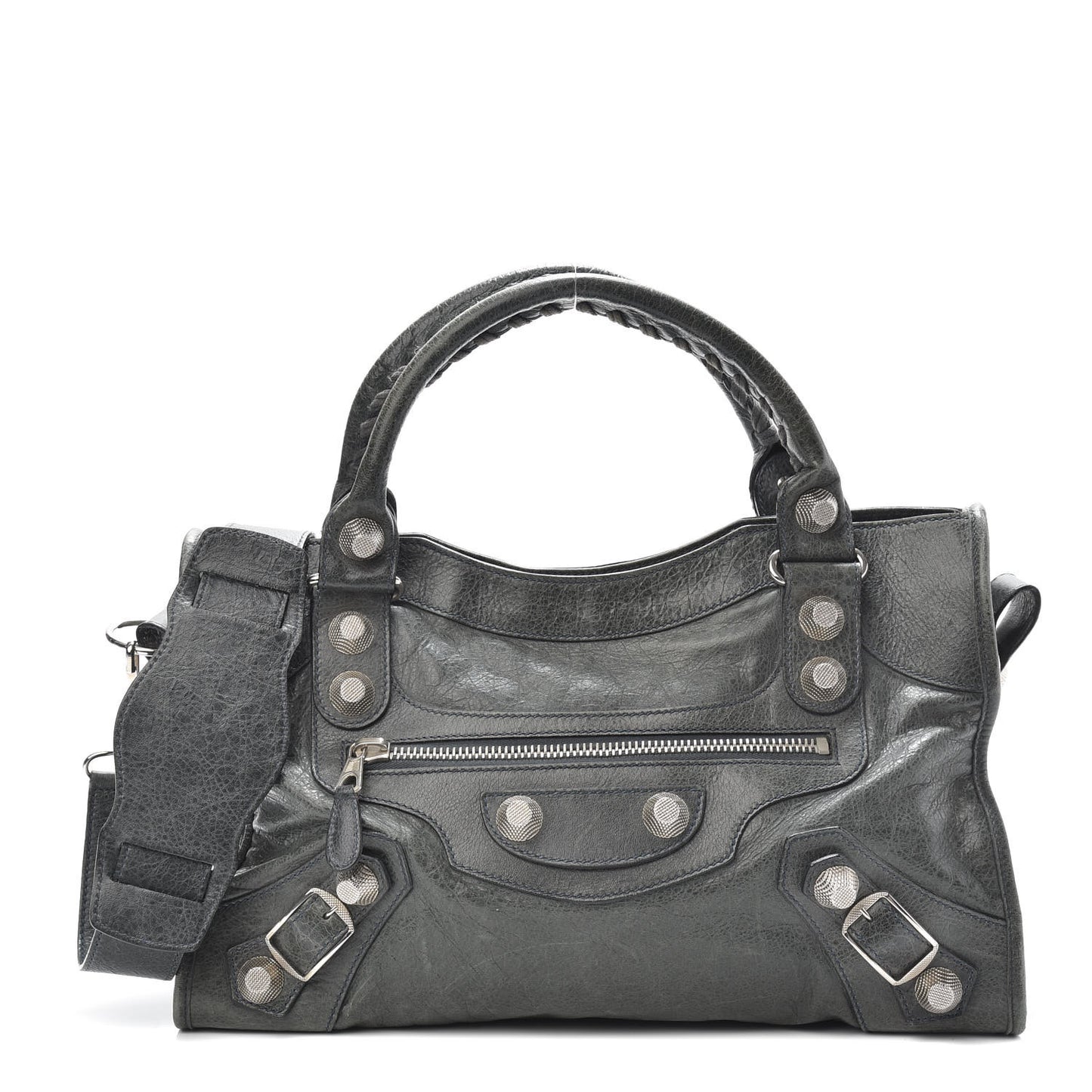 Agneau Giant 21 Silver Hardware City Anthracite