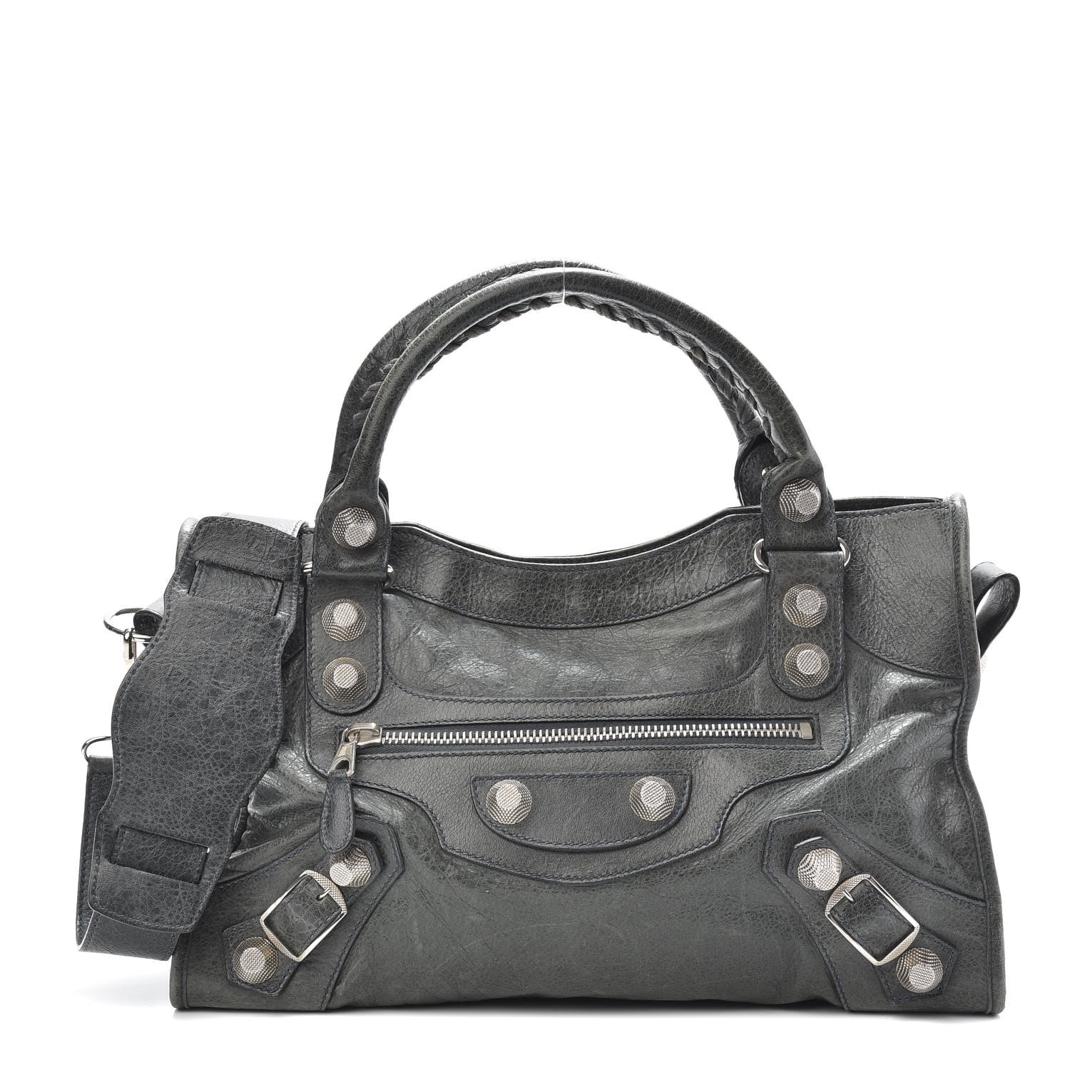 Balenciaga Agneau Giant 21 Silver Hardware City Anthracite 1 of 9