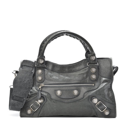 Balenciaga Agneau Giant 21 Silver Hardware City Anthracite 1 of 9