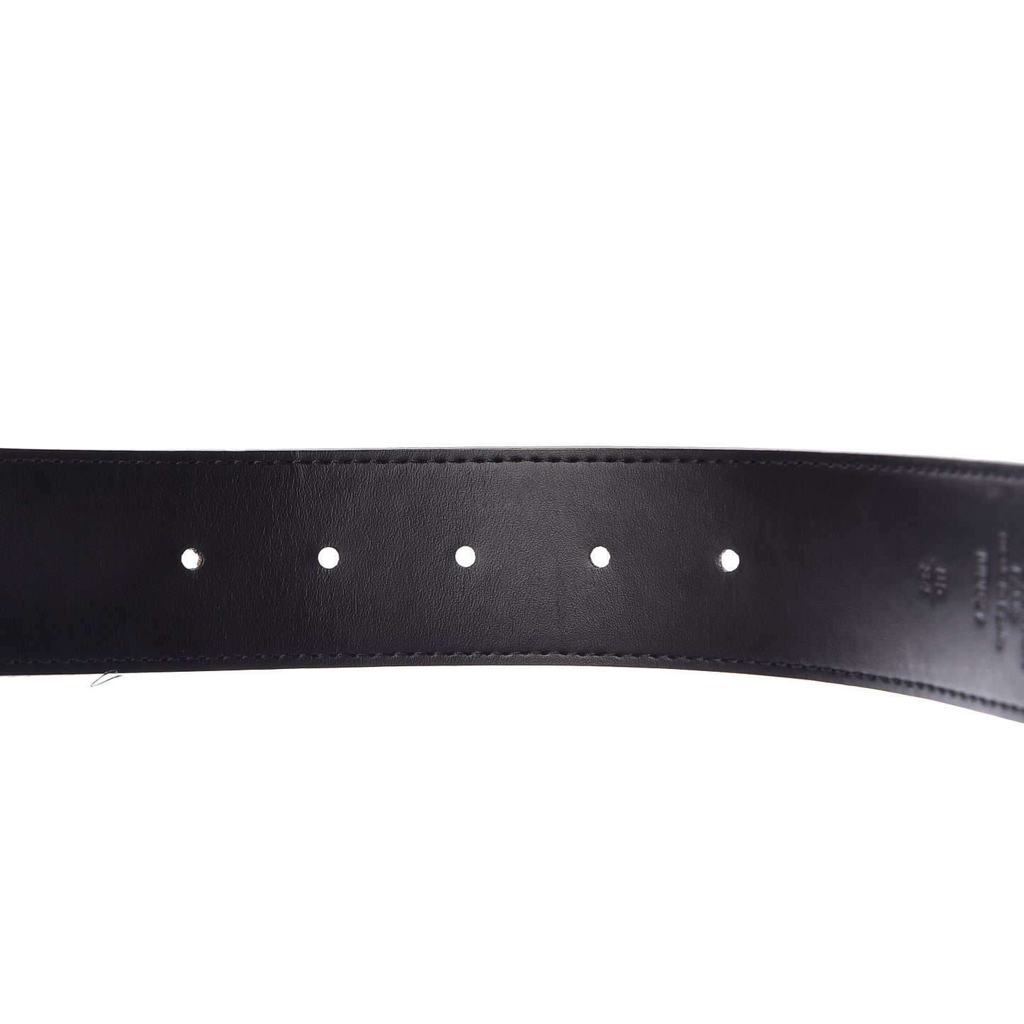 Calfskin Monogram 40mm LV Initiales Reversible Belt 85 34 Black