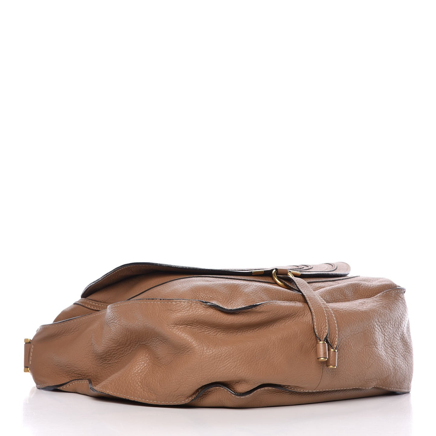Calfskin Large Marcie Hobo Nut