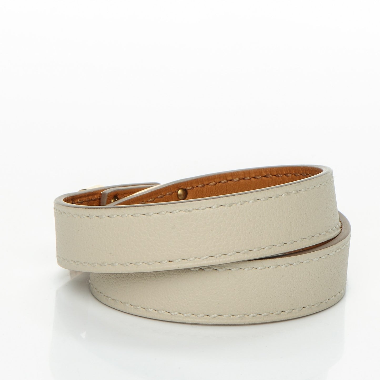 Swift Kelly Double Tour Bracelet XS Craie