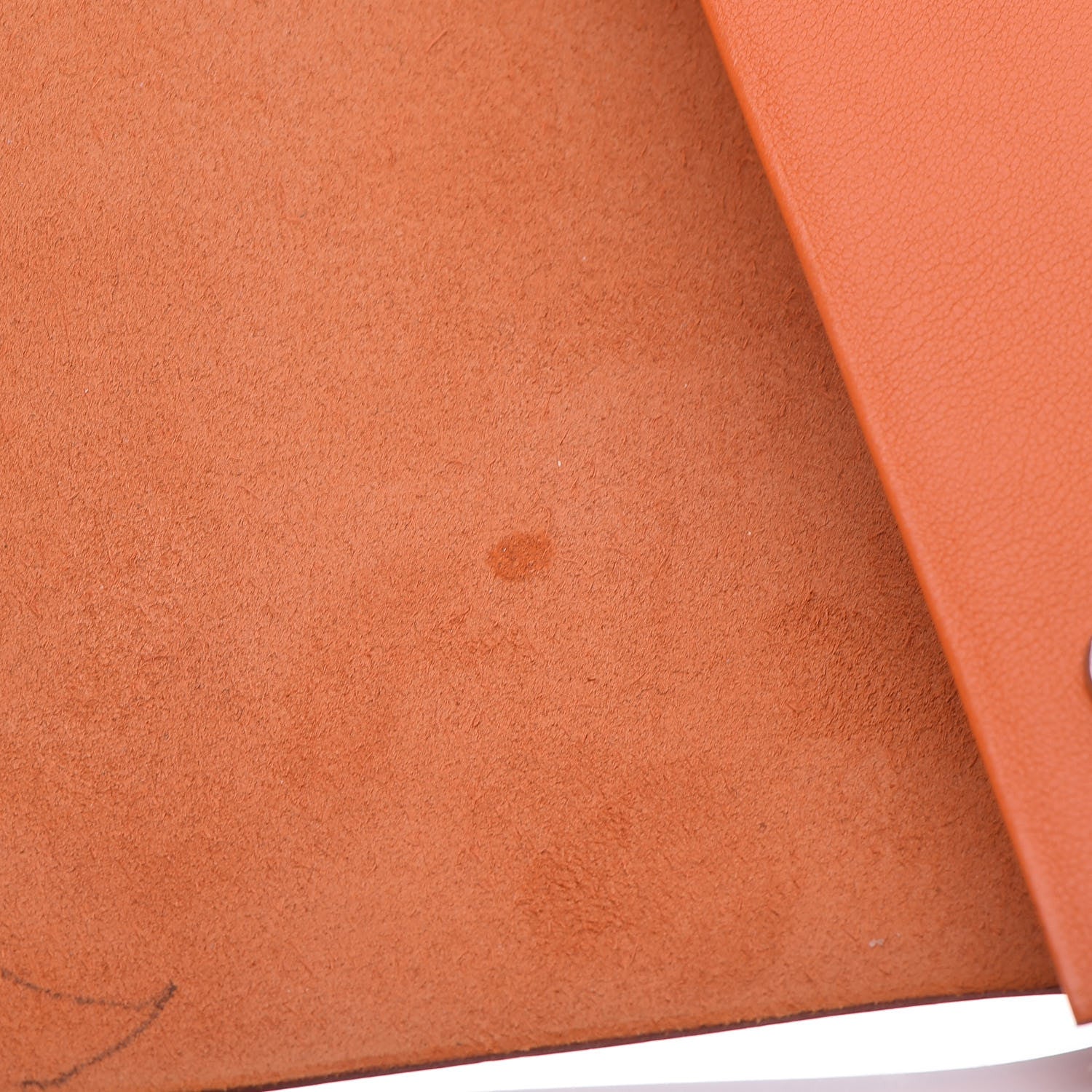 Hermes Swift Roll Notebook Orange 9 of 11