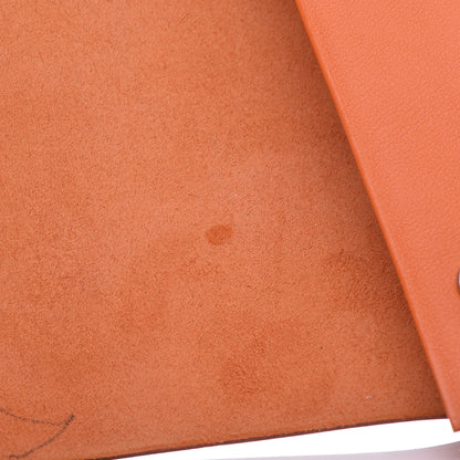 Hermes Swift Roll Notebook Orange 9 of 11
