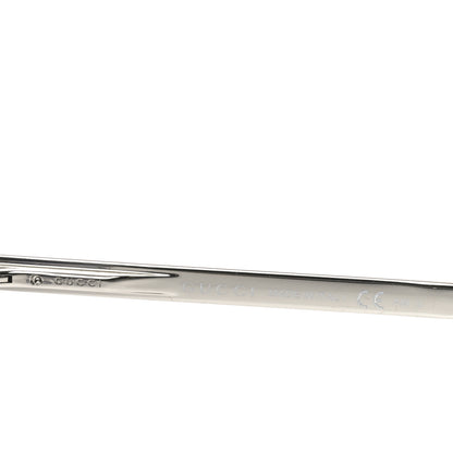 Gucci Aviator Sunglasses GG 1827/S White Silver 5 of 7