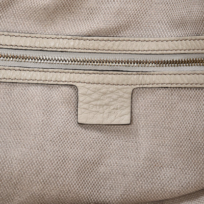 Gucci Pebbled Calfskin Large Soho Shoulder Bag Off White 6 of 13