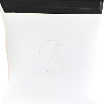 Louis Vuitton Glitter Stretch Textile Monogram LV Archlight Sneaker Boots 36 Gold Black 8 of 9