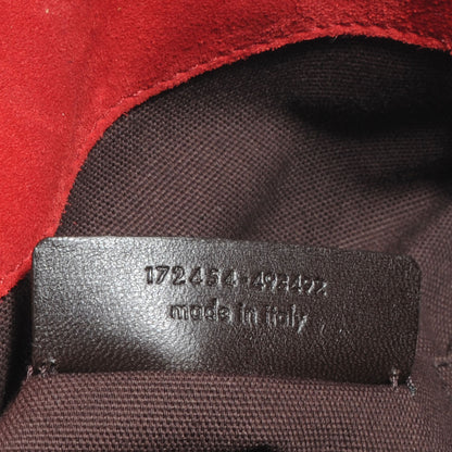 Saint Laurent Patent Croc Mini Downtown Red 7 of 7