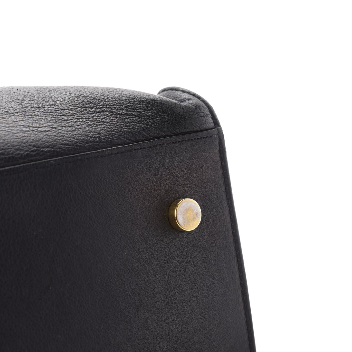 Smooth Calfskin Small Monogram Cabas Black