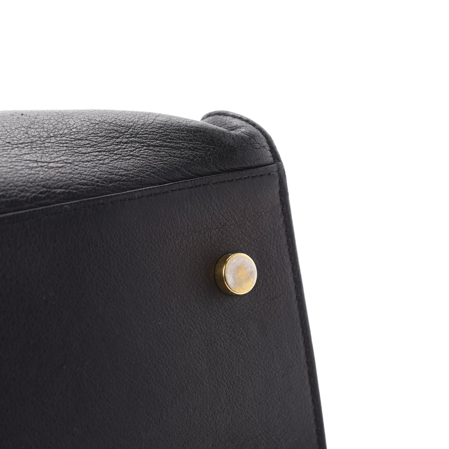 Saint Laurent Smooth Calfskin Small Monogram Cabas Black 9 of 15