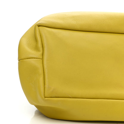 Mansur Gavriel Lambskin Cloud Clutch Pomelo 7 of 8