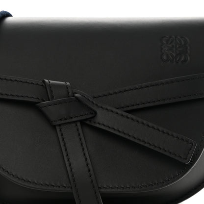 Loewe Calfskin Jacquard Mini Gate Dual Bag Black 8 of 10