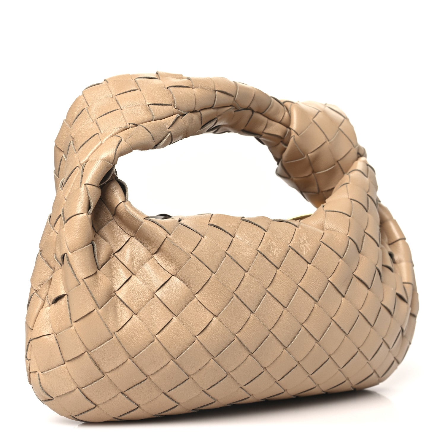 Bottega Veneta Nappa Intrecciato Mini Jodie Almond 3 of 12