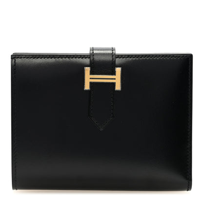 Hermes Box Bearn Compact Wallet Black 1 of 6
