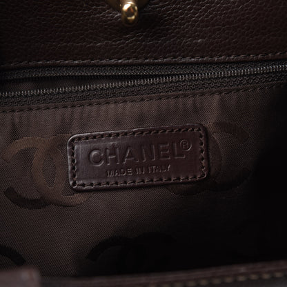 Chanel Caviar Shoulder Bag Brown 6 of 8