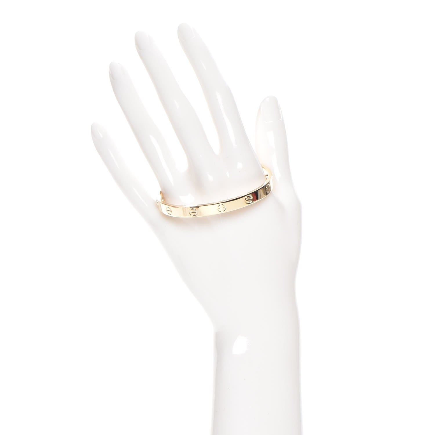 Cartier 18K Yellow Gold LOVE Bracelet 17 2 of 9