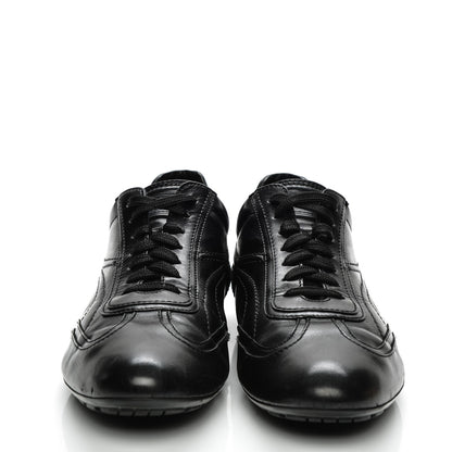 Louis Vuitton Calfskin Sneakers 8.5 Black 2 of 8