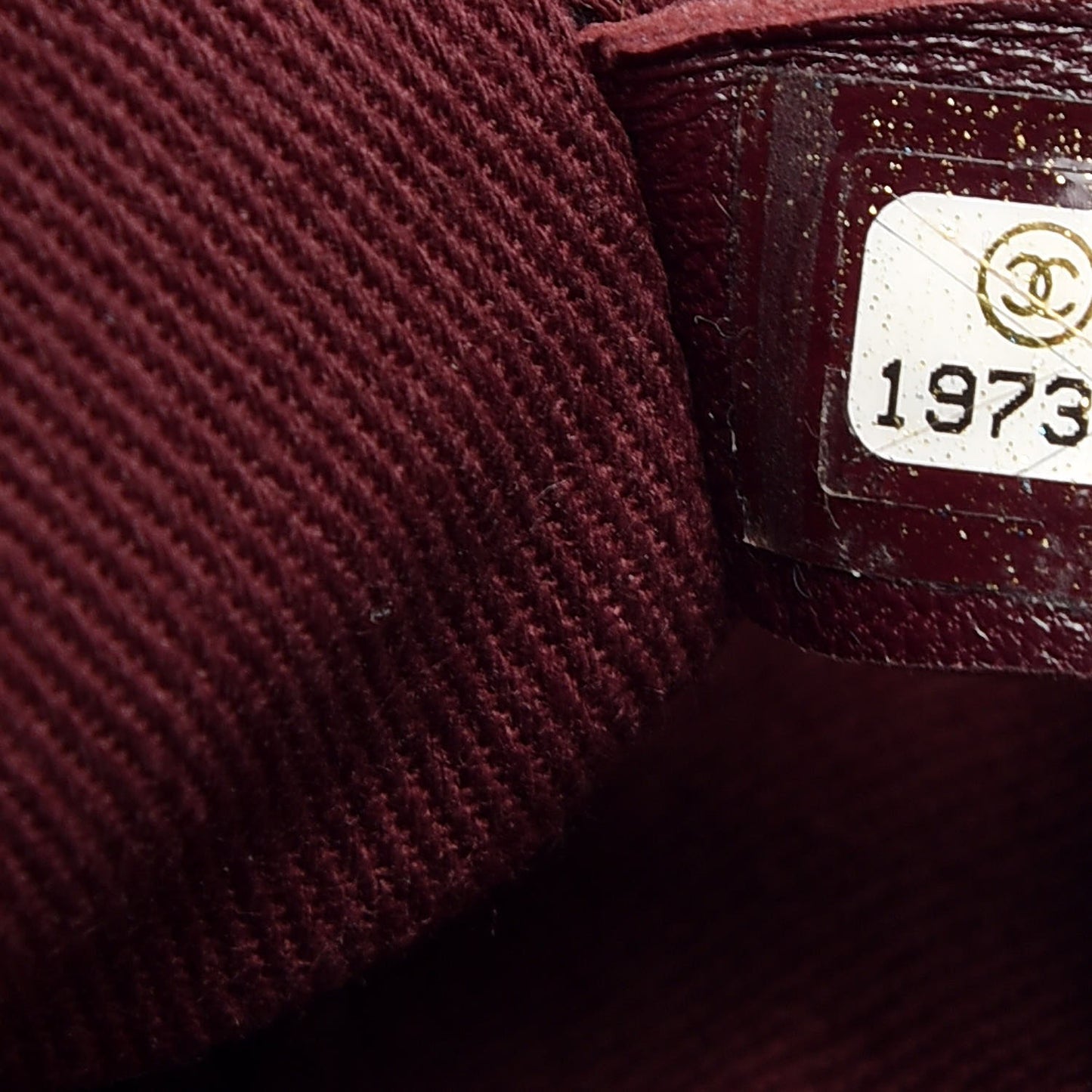 Glazed Calfskin Quilted Front Pocket Tote Black