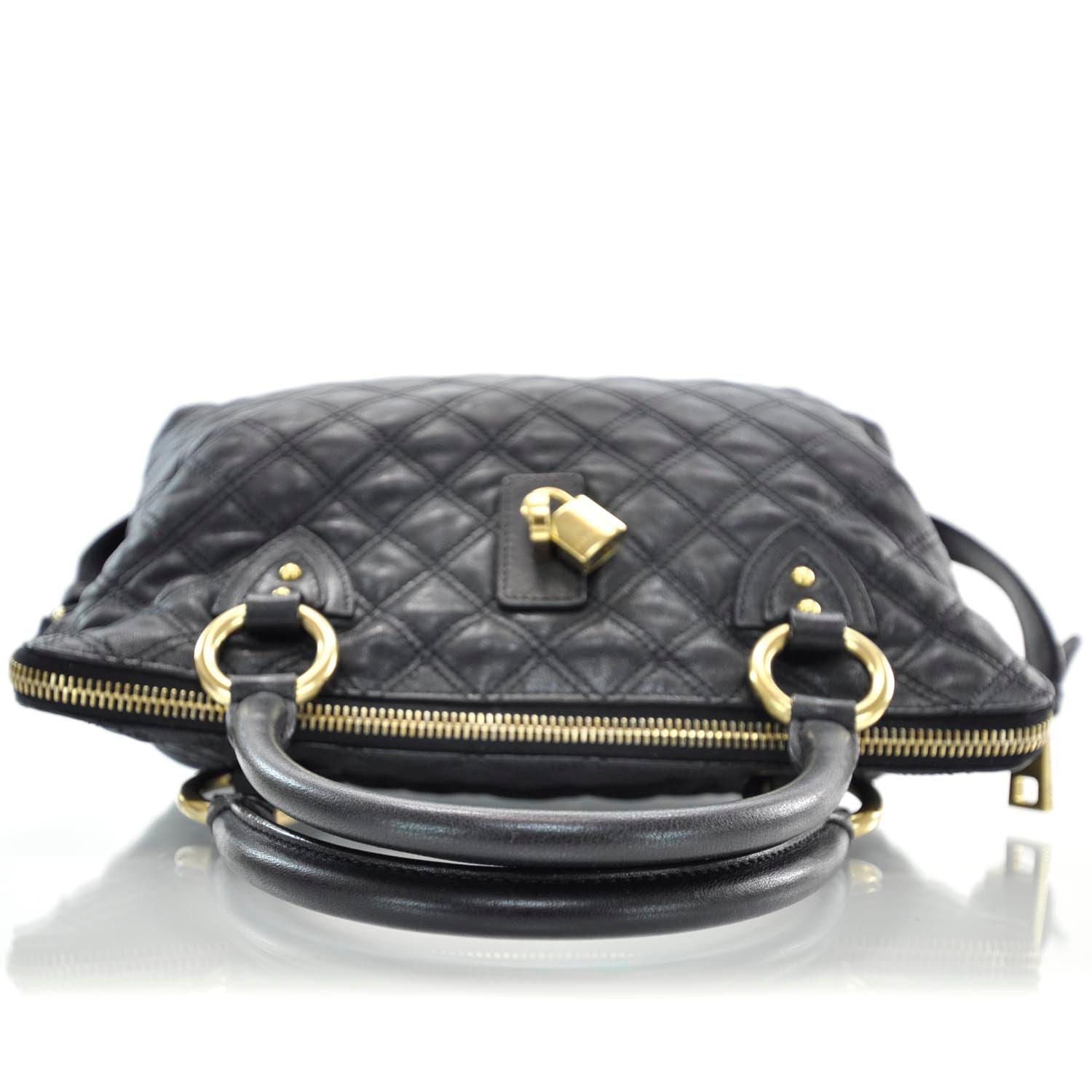Marc Jacobs Quilted Rio Satchel Black 5 of 9
