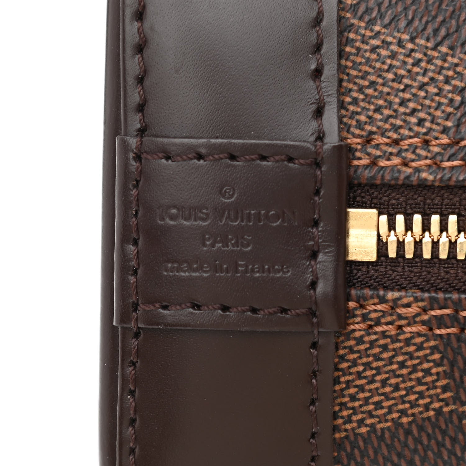 Louis Vuitton Damier Ebene Alma BB 6 of 9