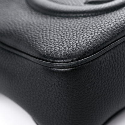 Gucci Pebbled Calfskin Small Soho Disco Bag Black 9 of 15