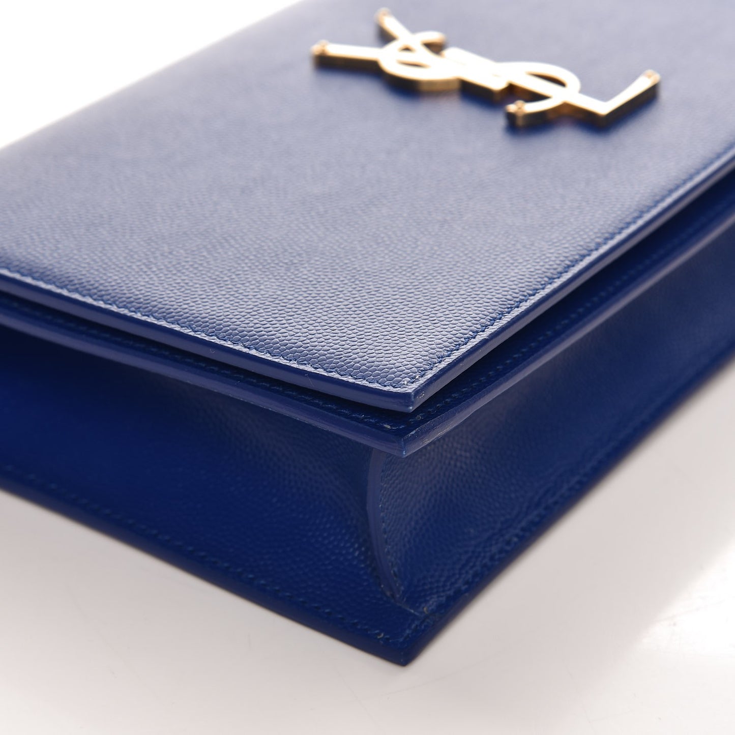Grain De Poudre Classic Monogram Kate Clutch Outremer