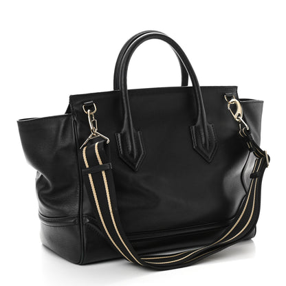 Versace Calfskin Large Palazzo Empire Bag Black 3 of 13