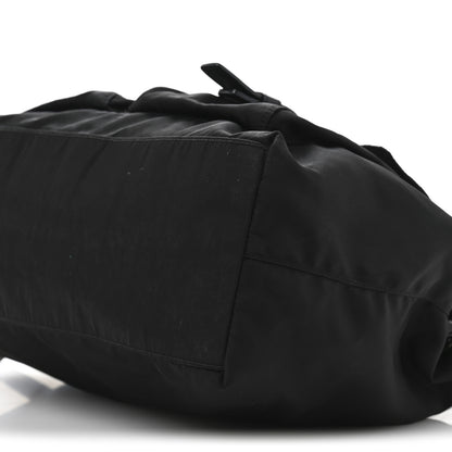 Prada Nylon Vela Drawstring Shopping Tote Black 9 of 12