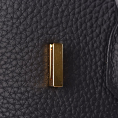 Hermes Togo Birkin 25 Black 17 of 31