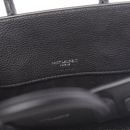 Saint Laurent Grained Calfskin Nano Sac De Jour Souple Black 7 of 10