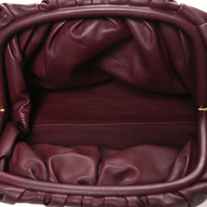 Bottega Veneta Smooth Butter Calf The Pouch Oversized Clutch Bordeaux 5 of 12